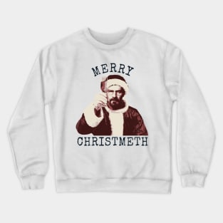 heisenberg merry christmeth Crewneck Sweatshirt